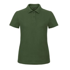 B&C BCI1F - Damen Poloshirt Bottle Green