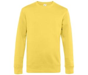 B&C BCU01K - Langarm-Sweatshirt Herren KING  Yellow Fizz