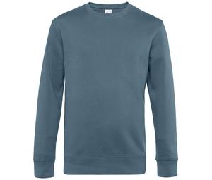 B&C BCU01K - Langarm-Sweatshirt Herren KING  Nordic Blue