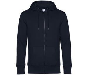 B&C BCU03K - Kapuzensweatshirt KING  Navy Blue