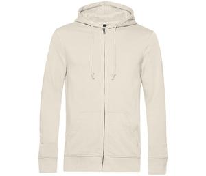 B&C BCU35B - Bio -Reißverschluss -Hoodie Off White