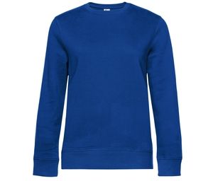 B&C BCW01Q - Damen Sweatshirt mit geraden Ärmeln  Marineblauen