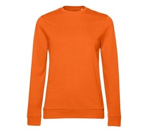 B&C BCW02W - Damen Rundhals-Sweatshirt Pure Orange