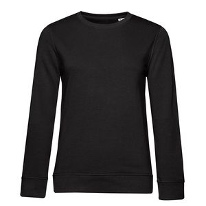 B&C BCW32B - Damen Rundhals-Sweatshirt Black Pure
