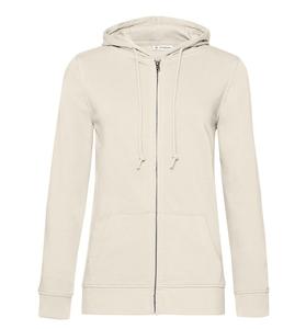 B&C BCW36B - Bio -Reißverschluss von Frauen mit Reißverschluss Off White