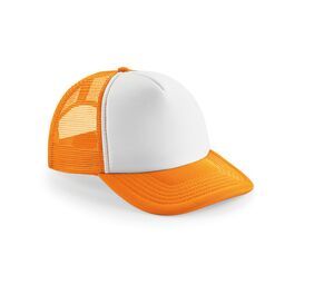 Beechfield BF64B - Junior Vintage Snapback Trucker Orange / White