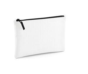 Bag Base BG038 - Mini-Reißverschlusstasche Weiß / Schwarz