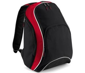 Bag Base BG571 - Teamwear -Rucksack Black / Classic Red / White