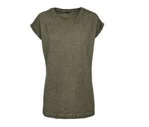 Build Your Brand BY056 - Trendiges T-Shirt für Frauen Olivgrün