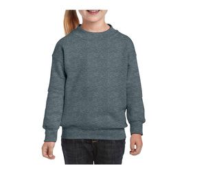 Gildan GN911 - Kinder Crewneck Sweatshirt Dark Heather