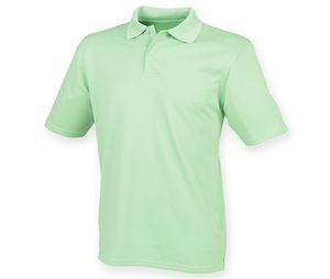 Henbury HY475 - Cool Plus Poloshirt für Herren Lime Green