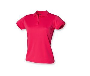 Henbury HY476 - Damen Polo T-Shirt Bright Pink