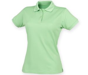 Henbury HY476 - Damen Polo T-Shirt Lime Green