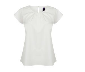 Henbury HY597 - Damen Bluse Weiß