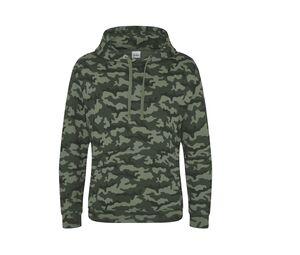 AWDIS JUST HOODS JH014 - Camouflage Pullover Green Camo