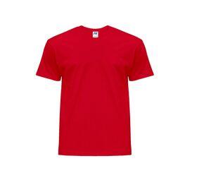 JHK JK145 - Madrid Rundhals-T-Shirt für Herren Rot