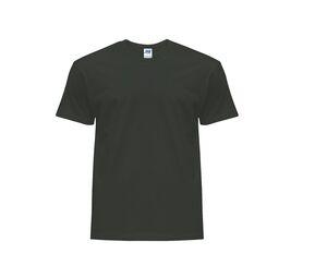 JHK JK145 - Madrid Rundhals-T-Shirt für Herren Graphite