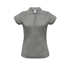 JHK JK211 - Damen Polo Shirt 220 Gemischtes Grau