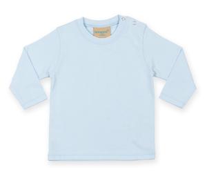 Larkwood LW021 - Lange Ärmel T-Shirt baby Pale Blue
