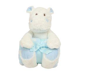 Mumbles MM606 - Teddybär und Abdeckung White/ Blue