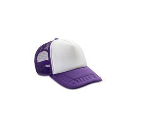 Result RC089 - Amerikanische Kappe Purple / White