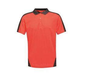 Regatta RGS174 - Kontrast Poloshirt Classic Red / Black