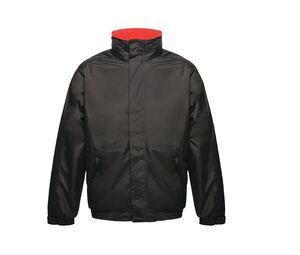 Regatta RGW297 - Bomber Jacke mit Fleece Black / Classic Red