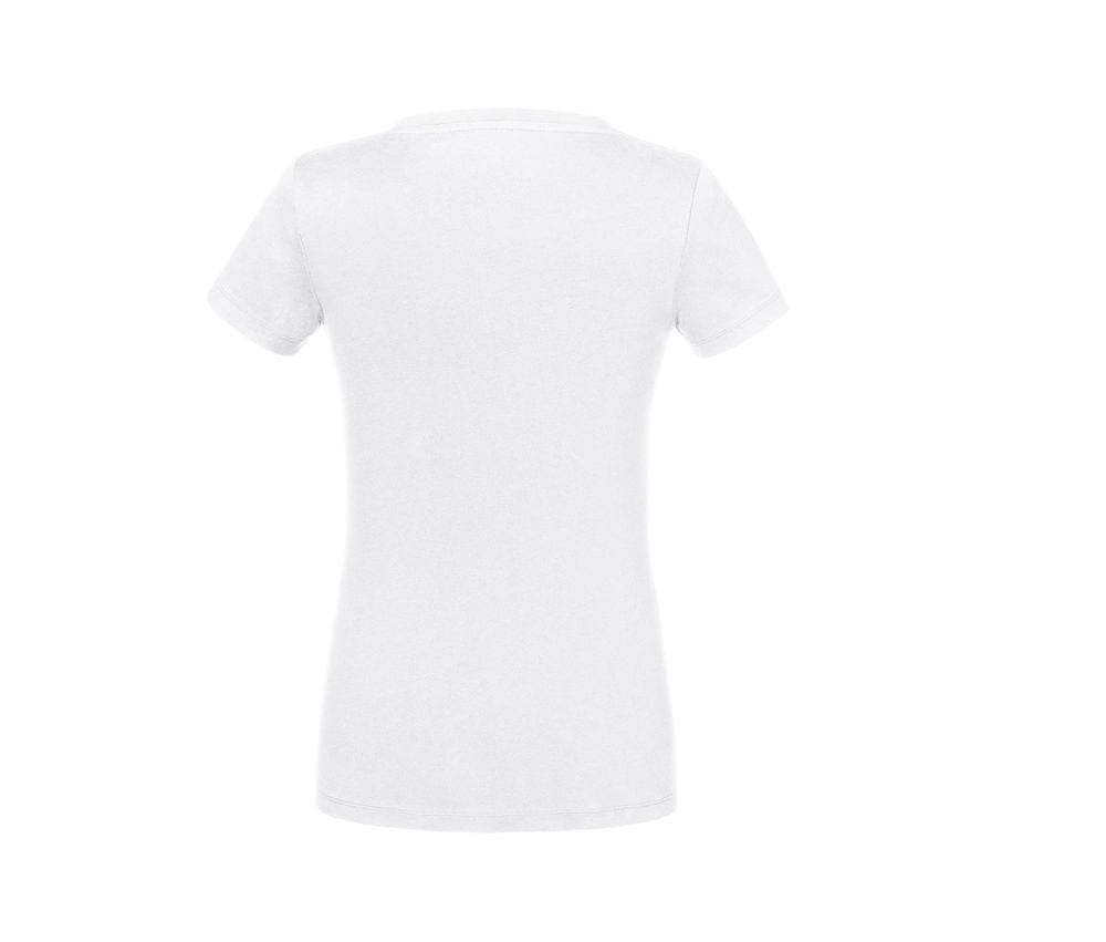 Russell RU103F - Bio-T-Shirt von Frauen mit V-Ausschnitt
