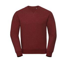 RUSSELL RU260M - Herren Sweatshirt Brick Red Melange