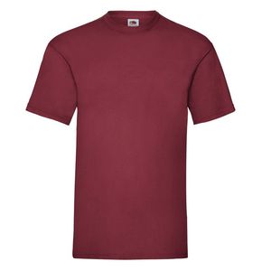 Fruit of the Loom SC220 - Herren T-Shirt Rundhalsausschnitt Brick Red