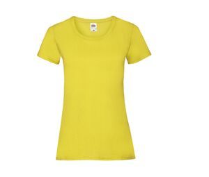 Fruit of the Loom SC600 - Lady-Fit Baumwoll Damen T-Shirt