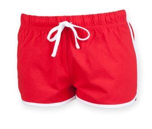 SF Mini SM069 - Retro-Shorts für Kinder Red / White