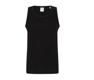 SF Mini SM123 - Kinder Wohlfühl-Tanktop Schwarz