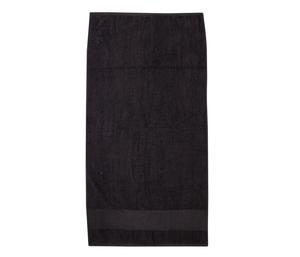 Towel city TC034 - Handtuch mit Latte Schwarz