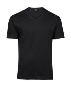 Tee Jays TJ8006 - Modisches V-Ausschnitt-Soft-Tee Männer Schwarz