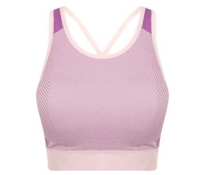 TOMBO TL351 - T-shirt court femme Light Pink / Purple