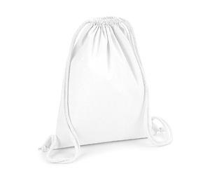 Westford mill WM260 - Hochwertige Sporttasche aus Bio-Baumwolle Weiß