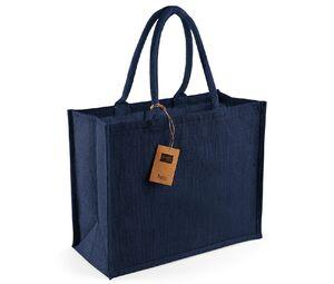 Westford mill WM407 - Sackleinen-Einkaufstasche Navy / Navy