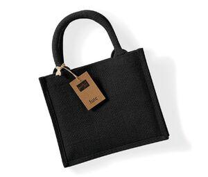 Westford mill WM412 - Kleine Leinentasche Black / Black