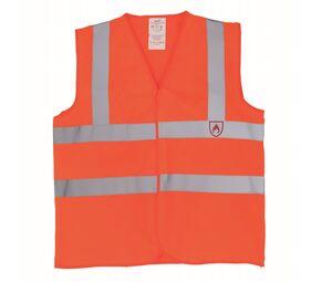 Yoko YK100R - Flammhemmende Sicherheitsjacke Hi Vis Orange