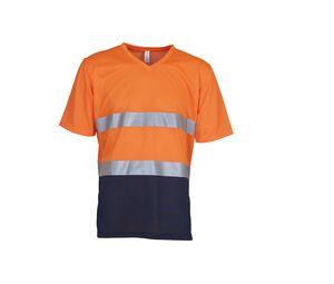 Yoko YK910 - Identifikations-Armband Hi Vis Orange/Navy