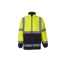 Yoko YKK08 - Dicke High Visibility Fleece-Jacke