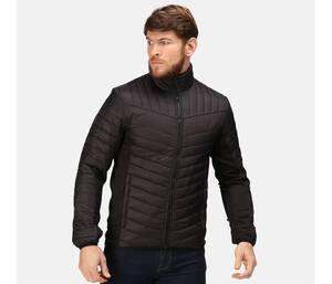 Regatta RGA529 - Bi-Materials Quilted Jacke Schwarz