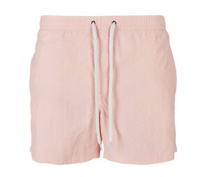Build Your Brand BY050 - Badeshorts Rosa