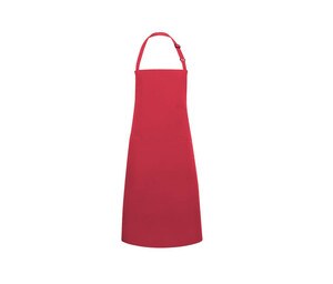 KARLOWSKY KYBLS5 - BIB APRON BASIC WITH BUCKLE AND POCKET Himbeere
