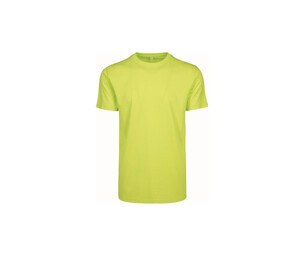 Build Your Brand BY004 - Rundhals-T-Shirt Frozen Yellow