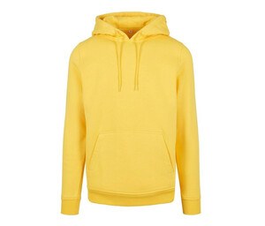 Build Your Brand BY011 - Schwerer Hoodie Taxi Yellow