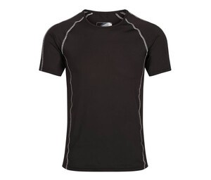 REGATTA RGS227 - Stretch short-sleeved T-shirt Schwarz