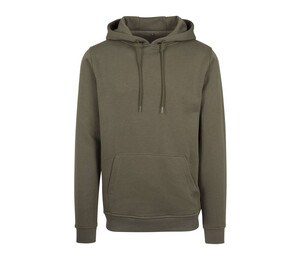 Build Your Brand BY011 - Schwerer Hoodie Olive