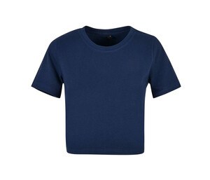 Build Your Brand BY042 - Kurzes T-Shirt für Damen Light Navy